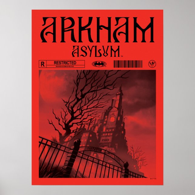 Arkham Asylum: Restricted Poster (Front)