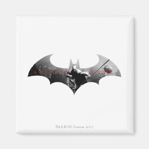 Arkham City Bat Symbol Magnet