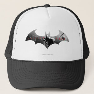 Arkham City Bat Symbol Trucker Hat