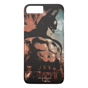 Arkham City Batman mixed media iPhone 8 Plus/7 Plus Case
