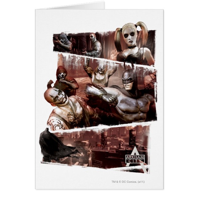 Arkham City Characters Trifold (Front)