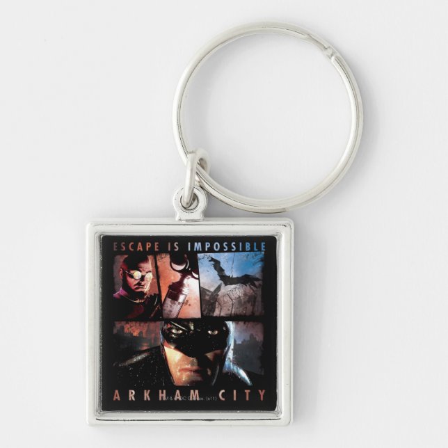 Arkham City Escape is Impossible Key Ring (Front)