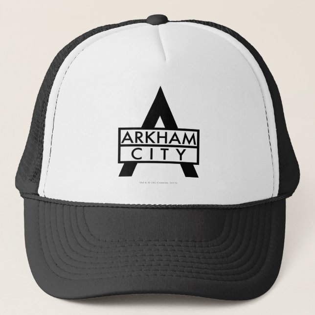 Arkham City Icon Trucker Hat (Front)