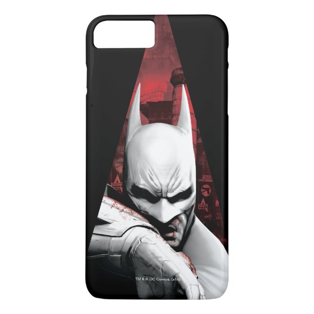 Arkham City Triangle Case-Mate iPhone Case (Back)