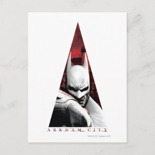 Arkham City Triangle Postcard