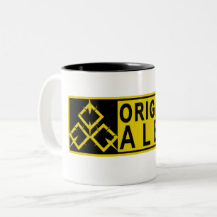 Arknights - Originium Alert Two-Tone Coffee Mug