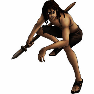 Arle Figure Standing Photo Sculpture