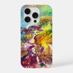ARLECCHINA VIOLINIST / Venetian Carnival Masks iPhone 15 Pro Case