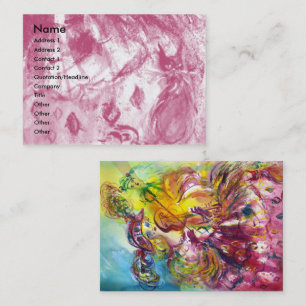 ARLECCHINA VIOLINIST,Violin ,Music,Theatre Artist, Business Card