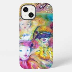 ARLECCHINO PIERO AND COLOMBINA / MONOGRAM iPhone 13 CASE
