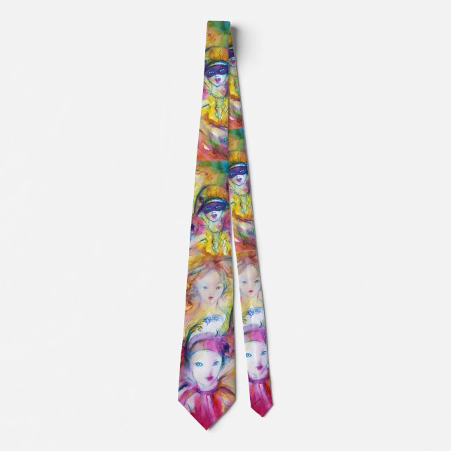 ARLECCHINO PIERO AND COLOMBINA TIE (Front)