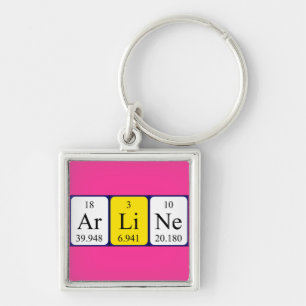 Arline periodic table name keyring