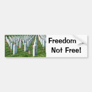 Arlington Cemetery Bumper Sticker