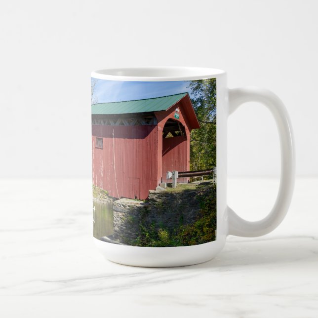 Arlington Covered Bridge in Vermont Coffee Mug (Right)