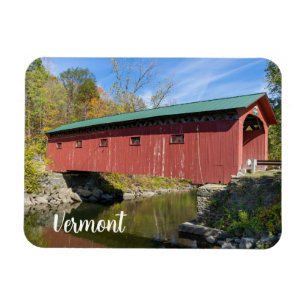 Arlington Covered Bridge in Vermont Magnet