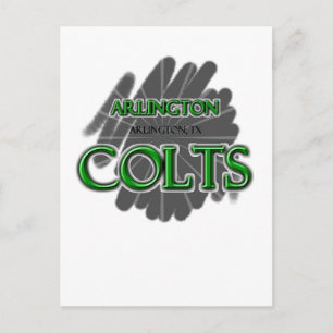 Arlington High School Colts - Arlington, TX Postcard