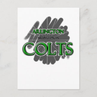 Arlington High School Colts - Arlington, TX Postcard