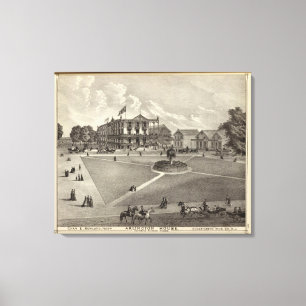 Arlington House, Ocean Grove, NJ Canvas Print