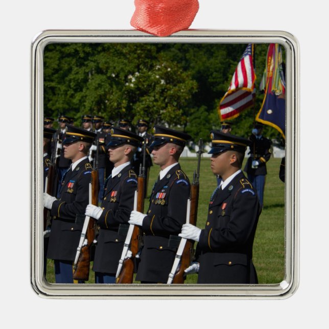 Arlington National Cemetery, Arlington, Metal Tree Decoration (Front)