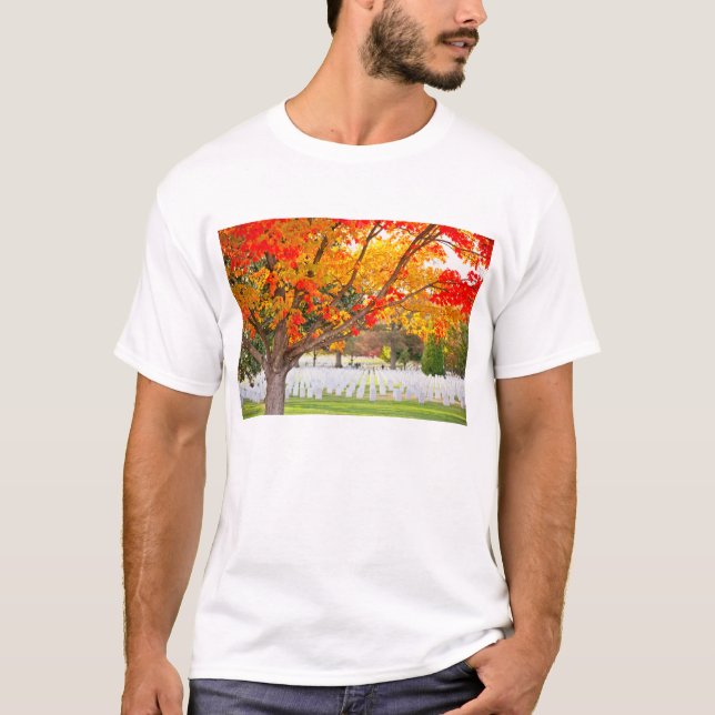 Arlington National Cemetery in Autumn T-Shirt (Front)