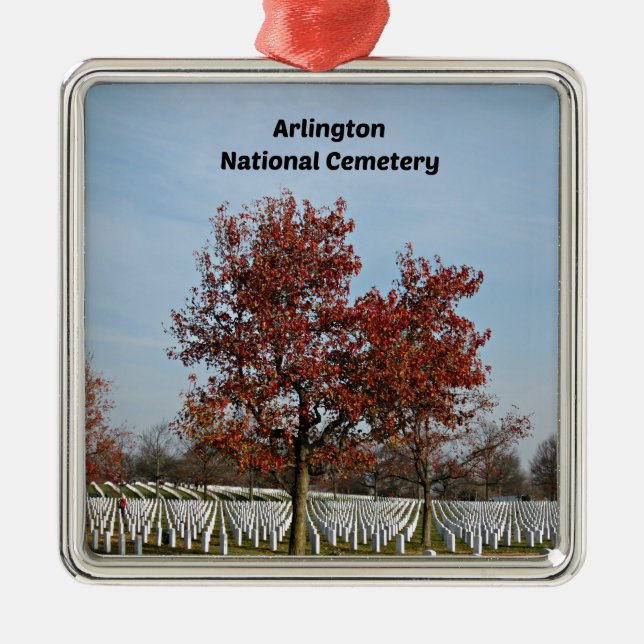 Arlington National Cemetery Metal Tree Decoration (Front)