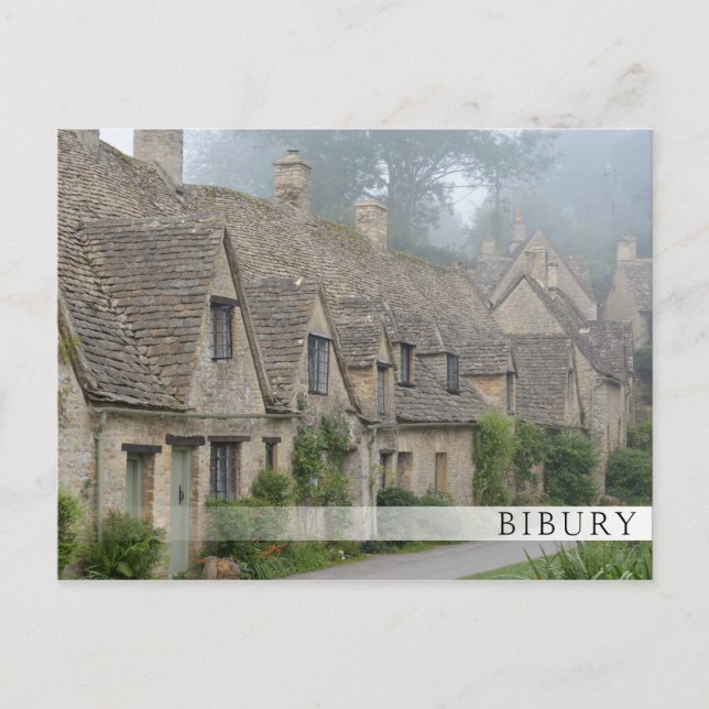 Arlington Row, Bibury in the Cotswolds Postcard (Front)