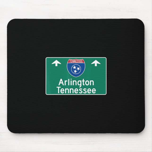 Arlington Tennessee Interstate Highway Vacation So Mouse Mat (Front)