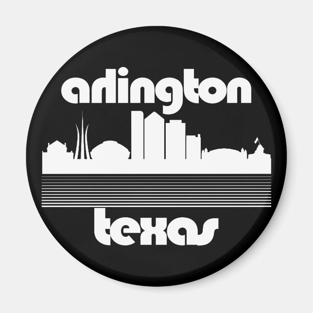 Arlington,Texas Magnet (Front)