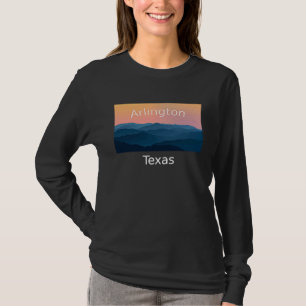 Arlington Texas Mountain sunset hometown T-Shirt