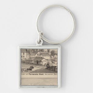 Arlington Vermont Key Ring