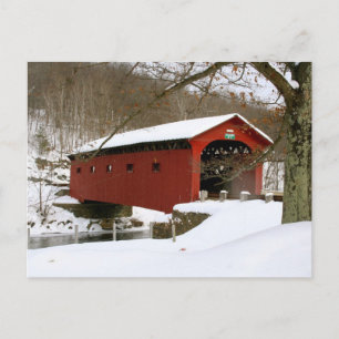 Arlington, VT covered bridge Postcard