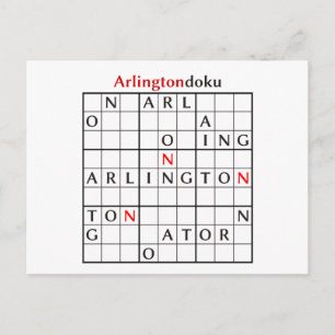 arlingtondoku postcard