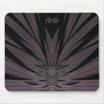 ARLO ~ Black and Gray Fractal Pattern ~