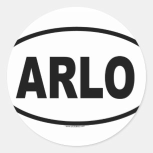 ARLO CLASSIC ROUND STICKER