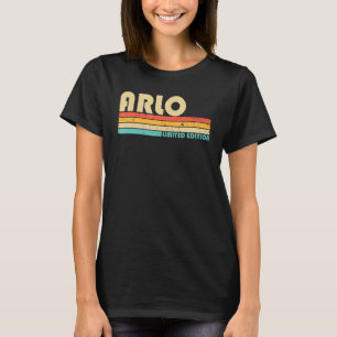 ARLO Name Personalised Funny Retro Vintage Birthda T-Shirt