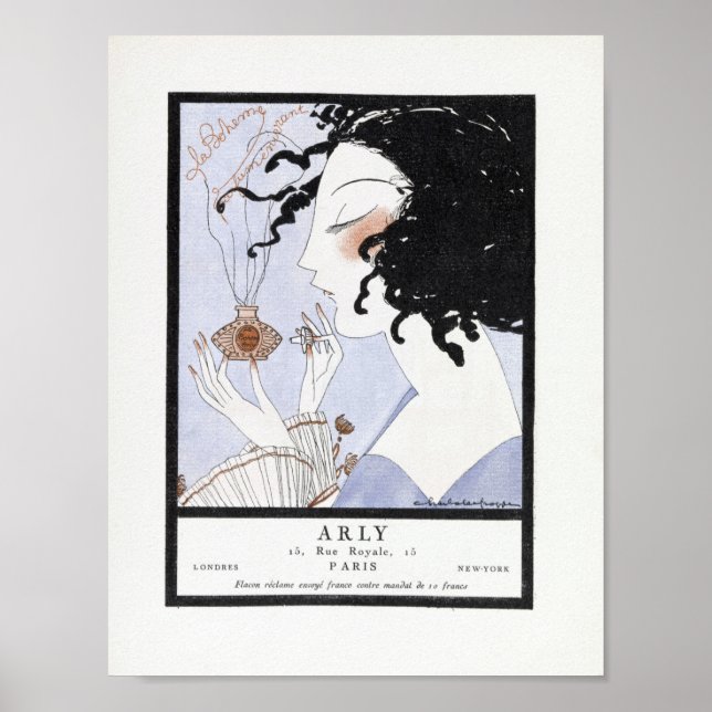 Arly Perfume "La Bohème" Poster (Front)