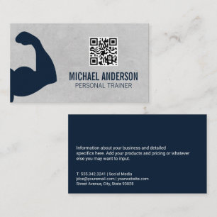 Arm Flex QR Code Business Card