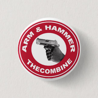 Arm & Hammer 3 Cm Round Badge
