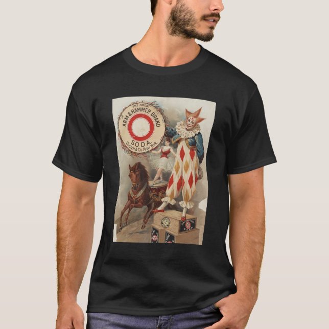 Arm & Hammer Brand Soda Ad Poster 1900 T-Shirt (Front)