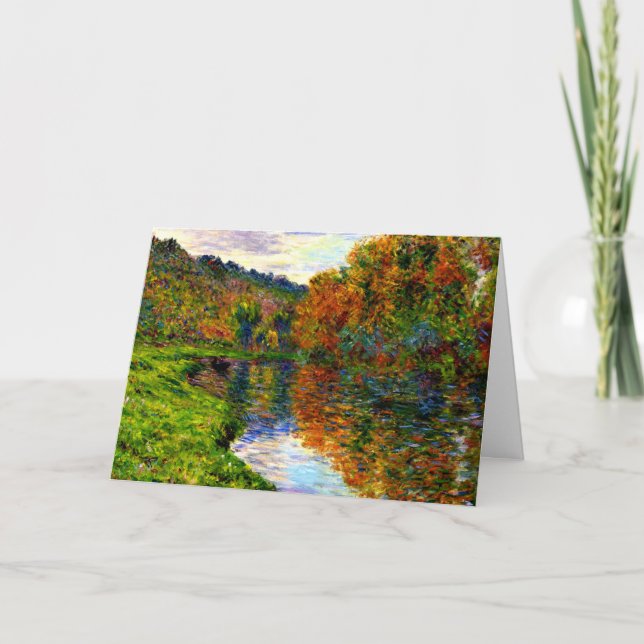Arm of the Jeufosse, Autumn, Card (Front)