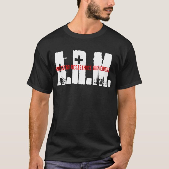ARM T [BLACK] T-Shirt (Front)