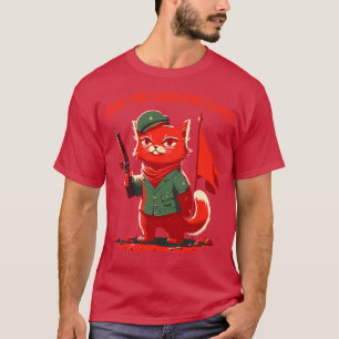 Arm The Working Class Revolutionary Kitty T-Shirt