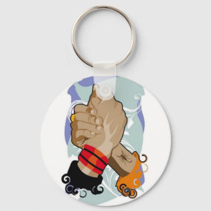 Arm Wrestle Keychain