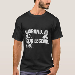 Arm Wrestling Arm Wrestler Husband. Dad. Hook Lege T-Shirt