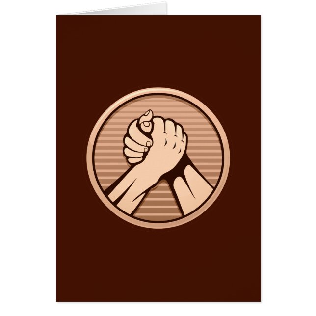 Arm wrestling Bronze (Front)