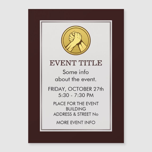 Arm wrestling Gold (Front)