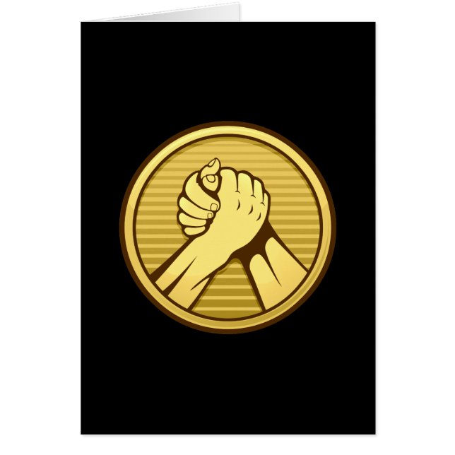 Arm wrestling Gold (Front)