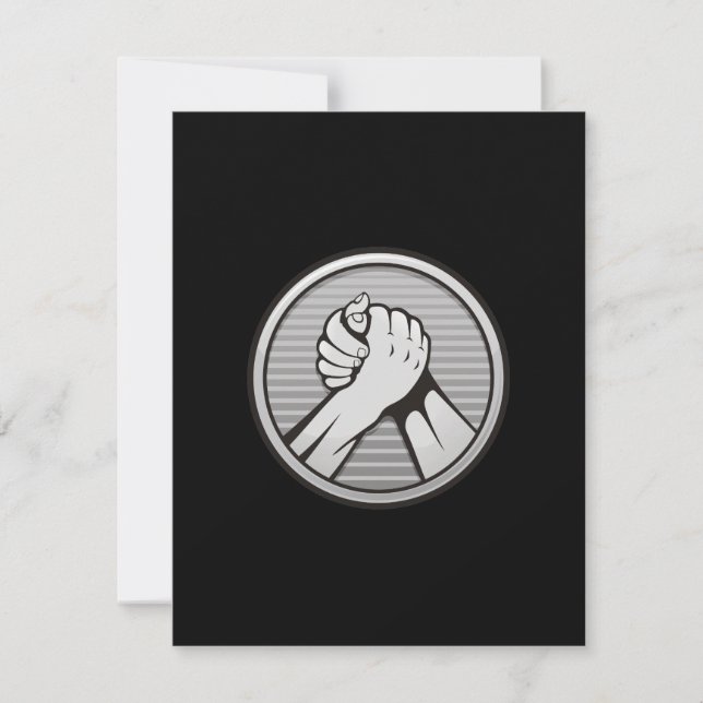 Arm wrestling Silver (Front)