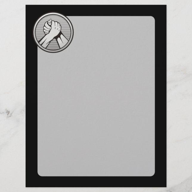 Arm wrestling Silver (Front)