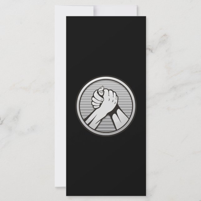 Arm wrestling Silver (Front)